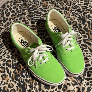 Vans Lime Green 8.5